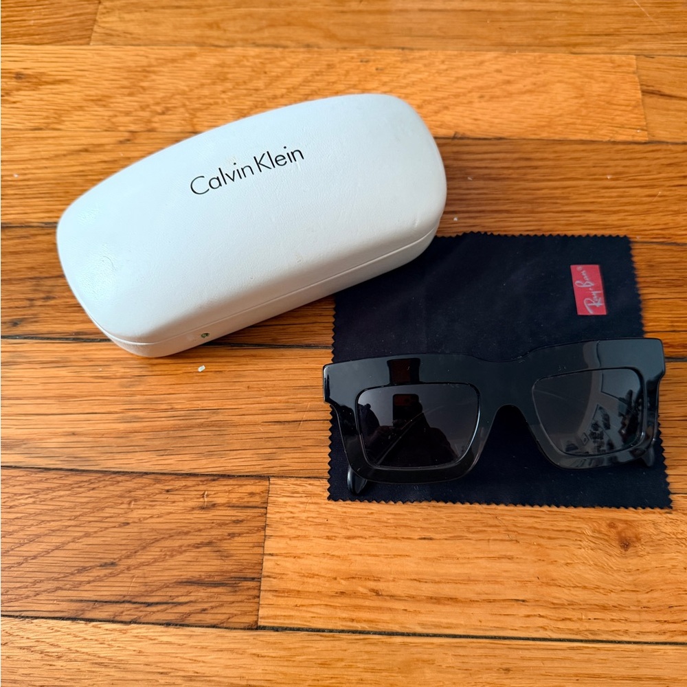 Prada Rectangular Sunglasses Black & Tortoiseshel… - image 11